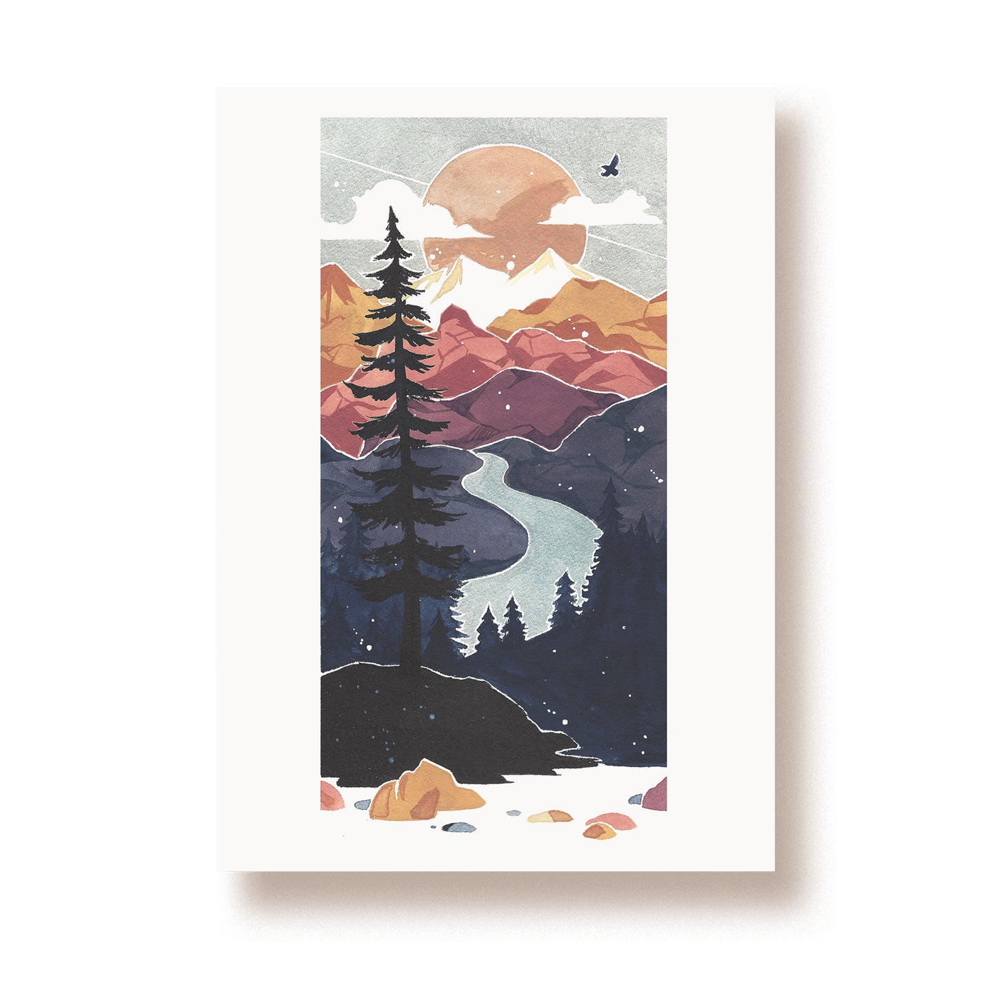 Postkarte 'Waldfrieden'