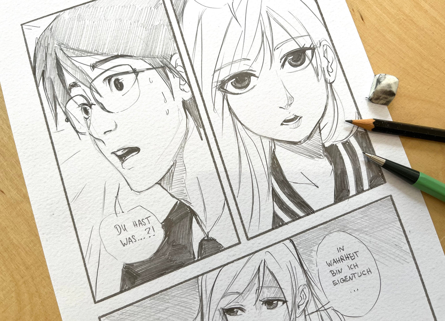 MANGA-ZEICHENKURS - für Alle.