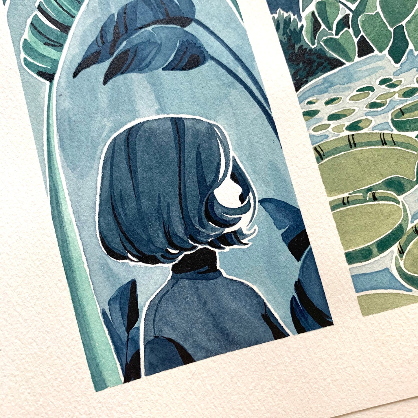 AQUARELL-WORKSHOP für Erwachsene.