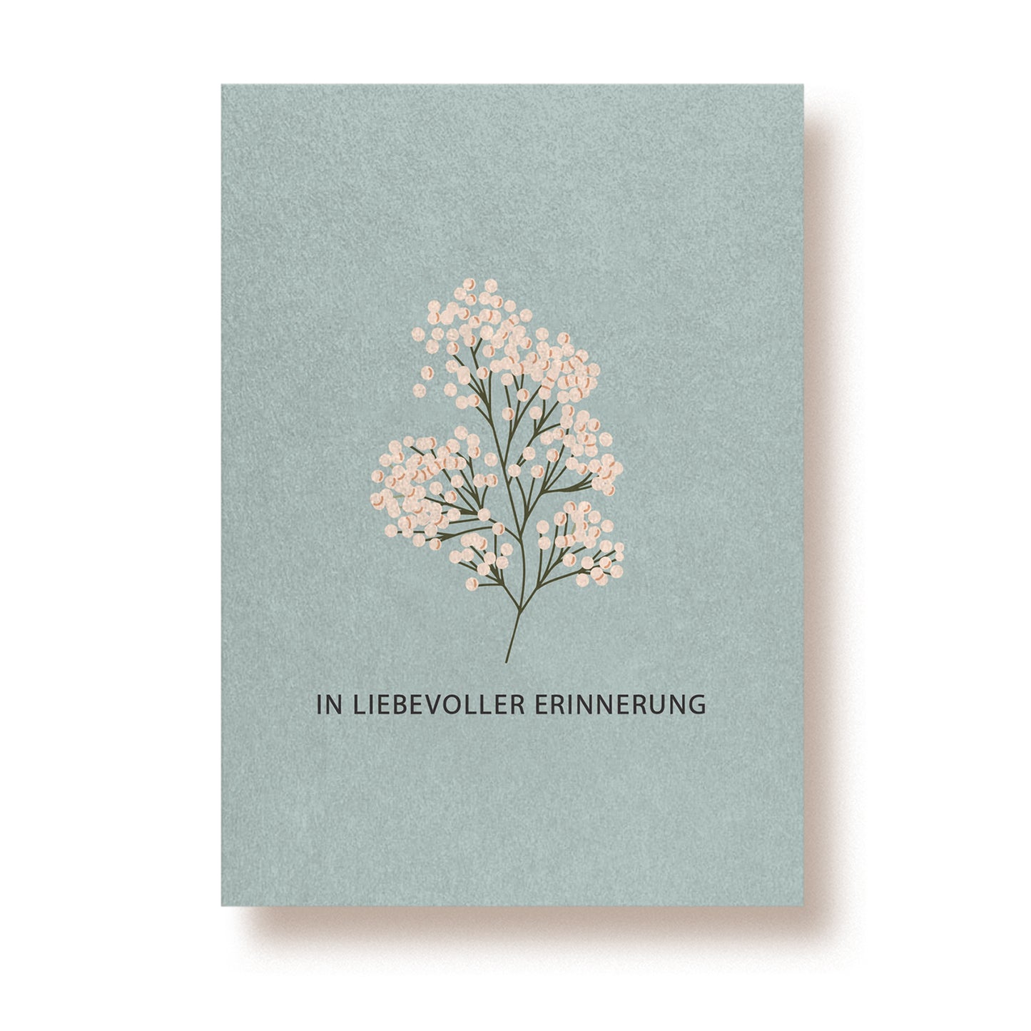 Postkarte 'In liebevoller Erinnerung'
