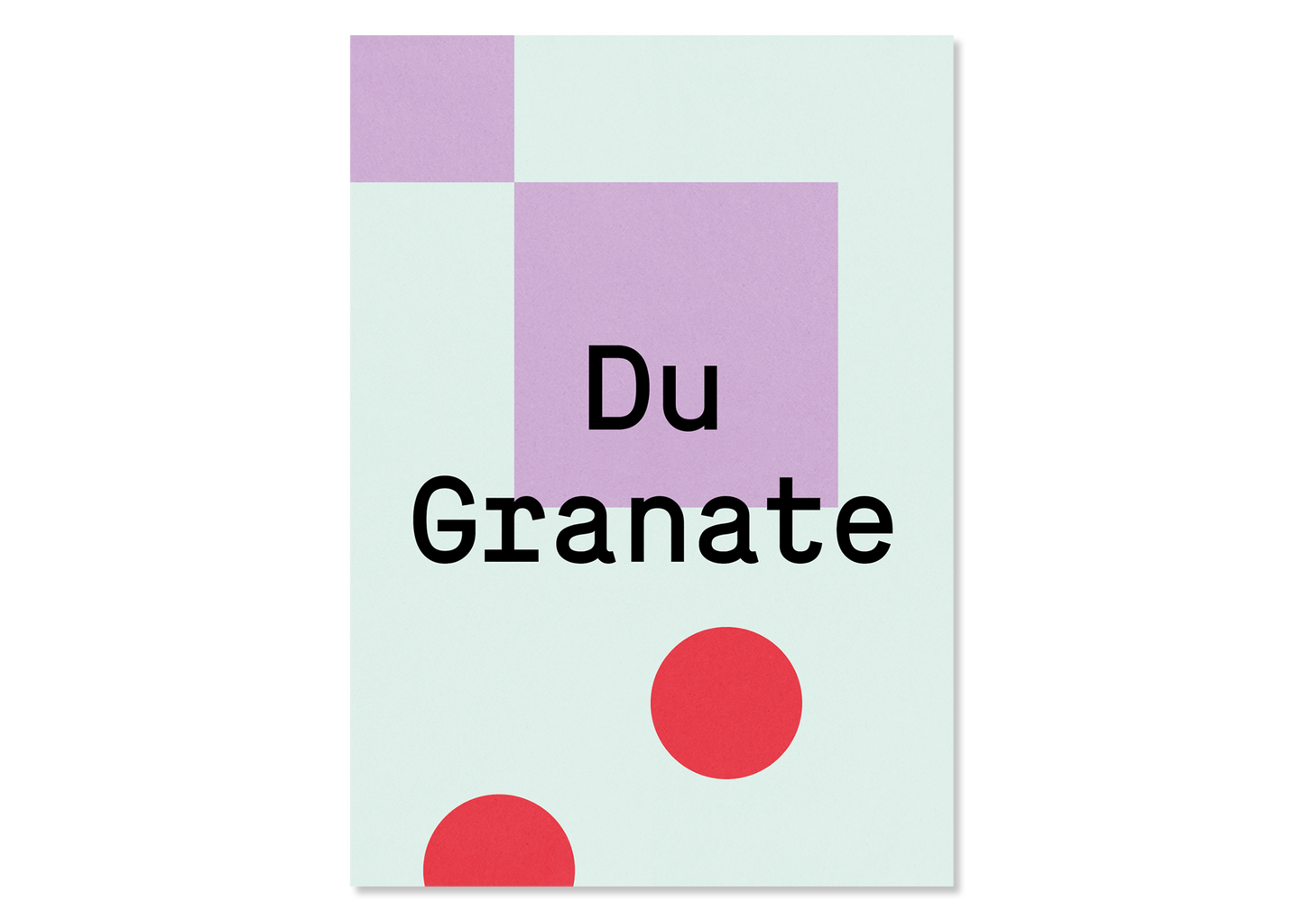 Postkarte 'Granate'