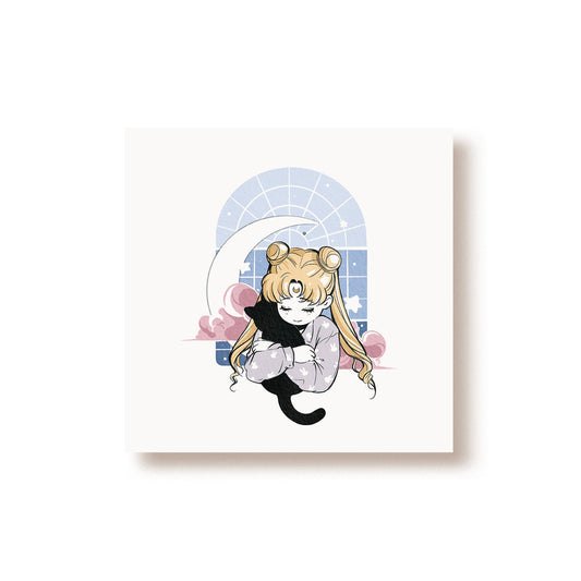 Print 'Bunny & Luna'