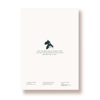 Artprint A3 'My Neighbour Totoro'